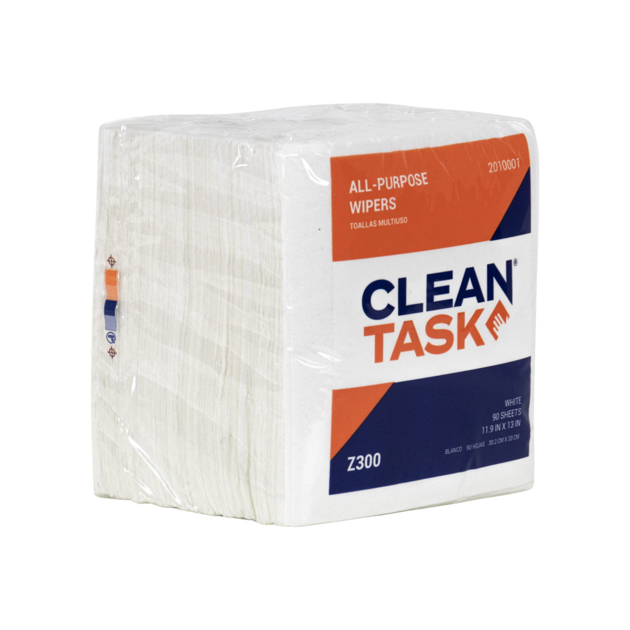 TOOLBOX® Z300 Wipers - Quarterfold White (90 Sheets) | High